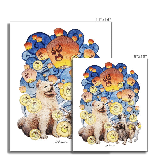 Chinese Zodiac Sign - Dog Fine Art Print