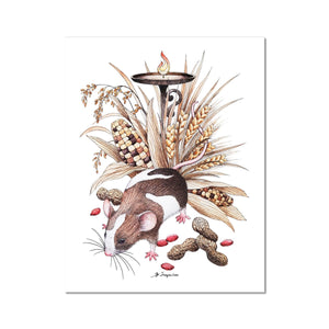 Chinese Zodiac Sign - Rat Fine Art Print