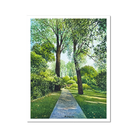 A Forestry Trail-Kansas City Landscape-Nature Fine Art Print